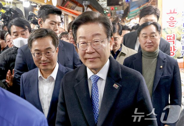 사법리스크 이재명, 김동연 안방 찾아가 민생 행보…결속 다지기