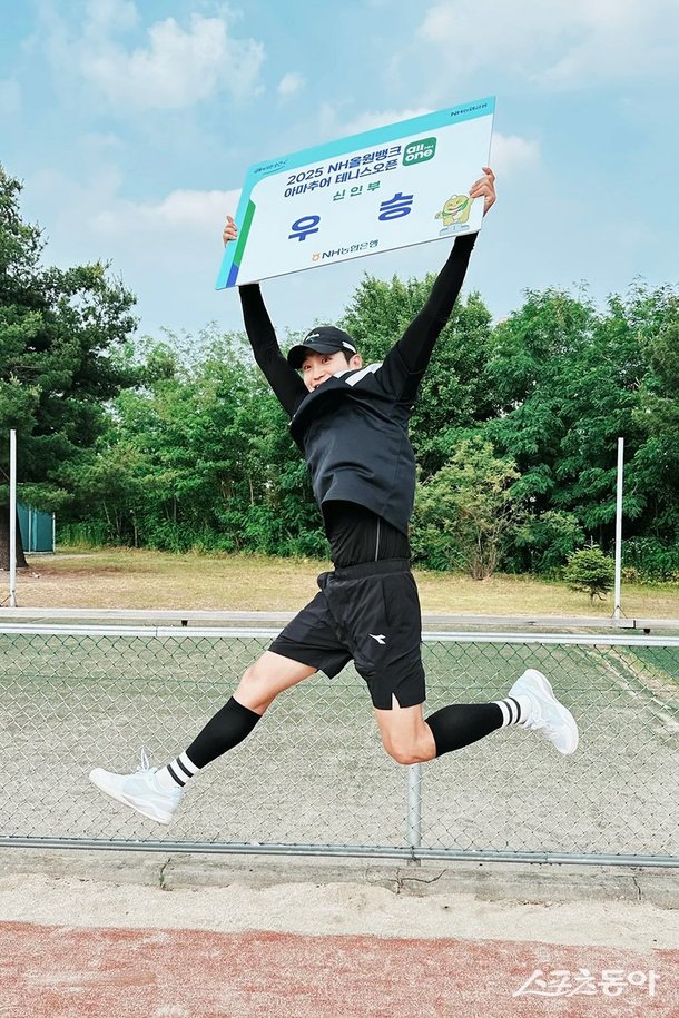 ‘도깨비’ ‘태양의 후예’ 최웅, 男연예인 최초 테니스 대회 우승