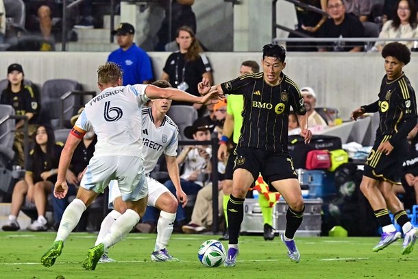 손흥민-부앙가 빠진 LAFC, 연승 결국 깨졌다…오스틴에 0-1 패배