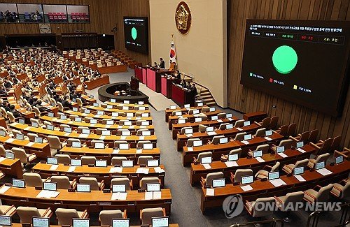 野, 세번째 김여사 특검법 본회의서 강행…與, 재의요구 건의종합