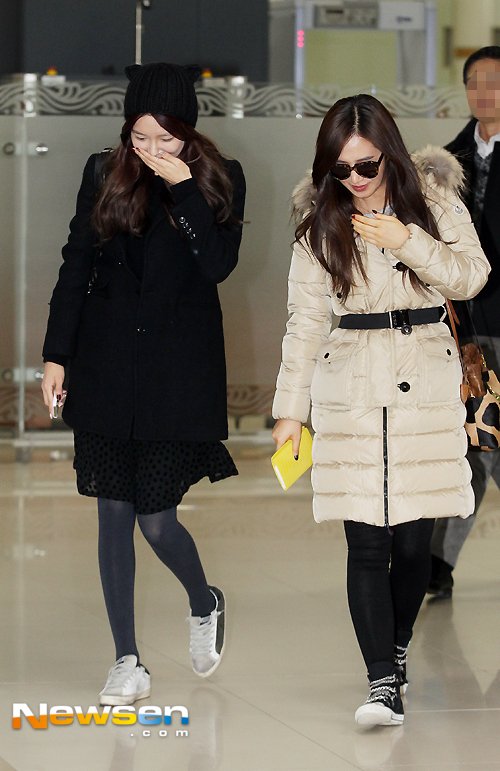 [PIC][16-12-2013]Sunny, Yuri, Tiffany, SeoHyun, HyoYeon & SooYoung trở về Hàn Quốc vào chiều nay 201312161446071810_1