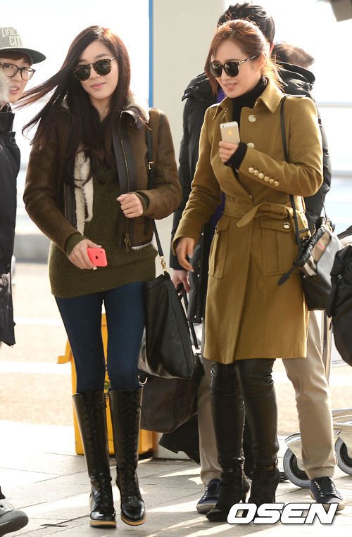 [PIC][03-01-2014]Yuri và Tiffany khởi hành đi Milan - Ý để chụp hình cho Burbery vào sáng nay 201401031231776472_52c62f6b3ab31