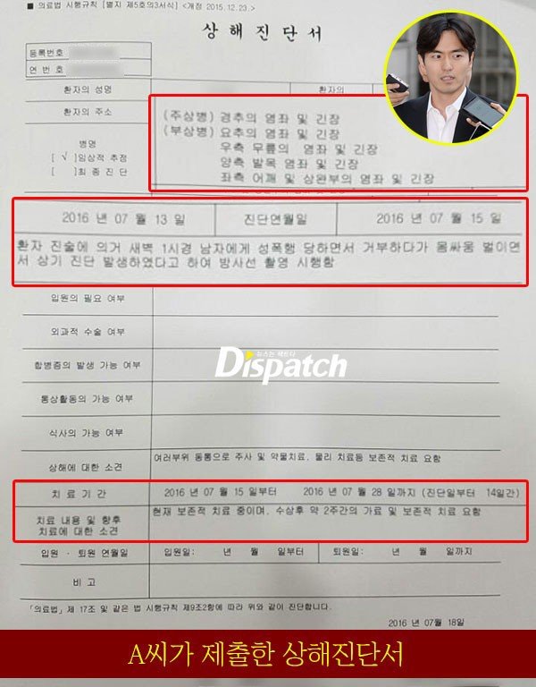 디스패치가 재구성한 이진욱 사건 | 인스티즈