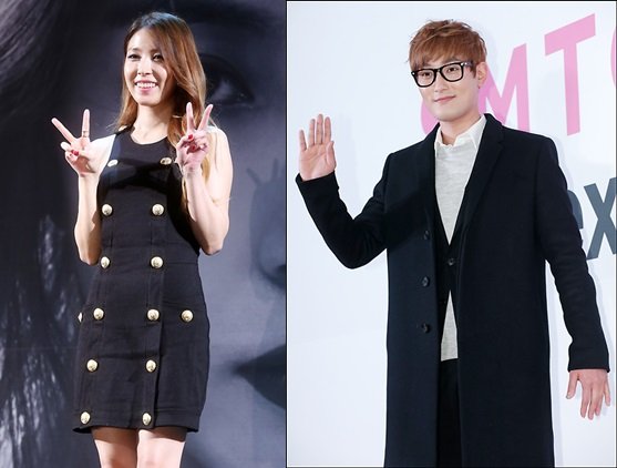 보아(왼쪽)와 강타 / 사진=스타뉴스
