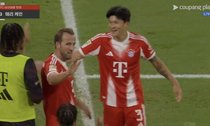 '폭풍 드리블-1호 도움' 김민재, '6-0' 개막전 속 존재감 뿜뿜[스한 스틸컷]