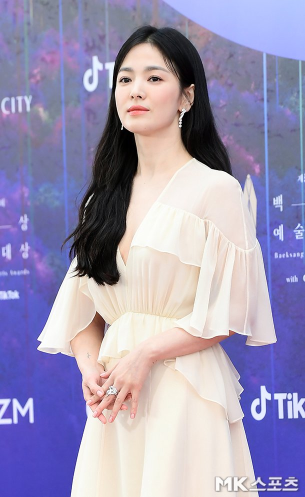 송혜교 '눈부신 미모' [Mk포토] : 네이트뉴스