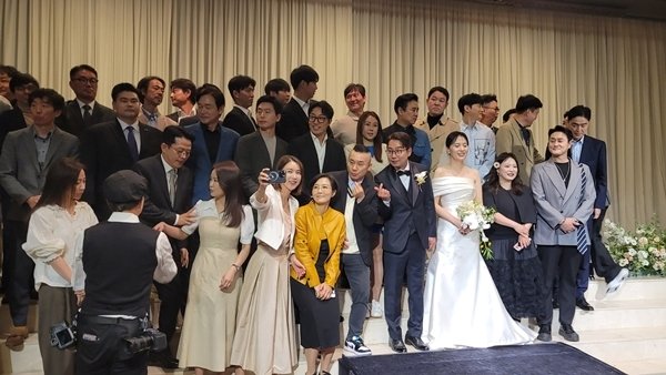 [단독]심현섭❤️정영림 결혼식, 7월 결혼 김준호❤️김지민 &apos;깨 뚝뚝&apos; 현장 포착