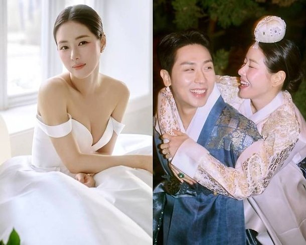 박하나, 한복도 웨딩도 진심…김태술 향한 눈웃음 &apos;찐행복&apos;