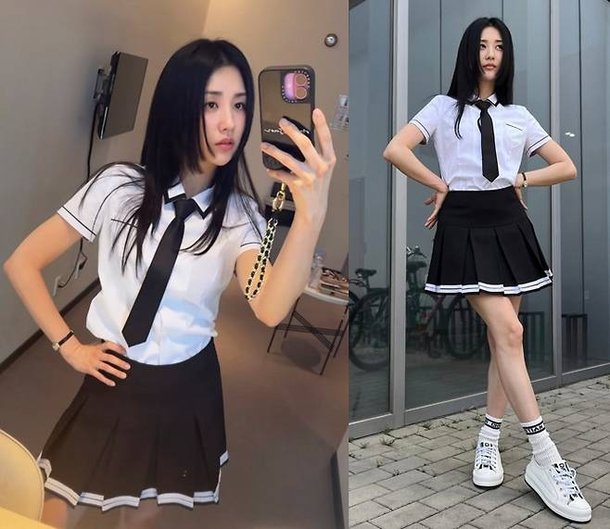 박하선, 학원물 주인공인 줄…교복 입고 소녀 시절 소환