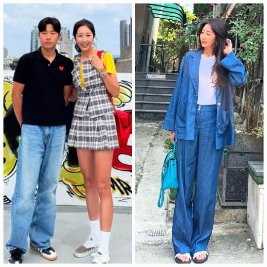 &apos;윤종신♥&apos; 전미라, 꽃단장 마치고…175cm↑ 子 라익과 데이트 간다?