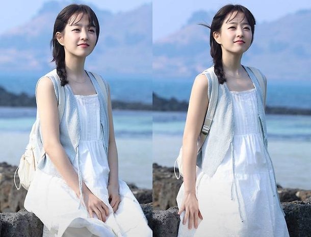 박보영, 바다보다 맑았다…흰 원피스 입고 &apos;청초함 끝판왕&apos;