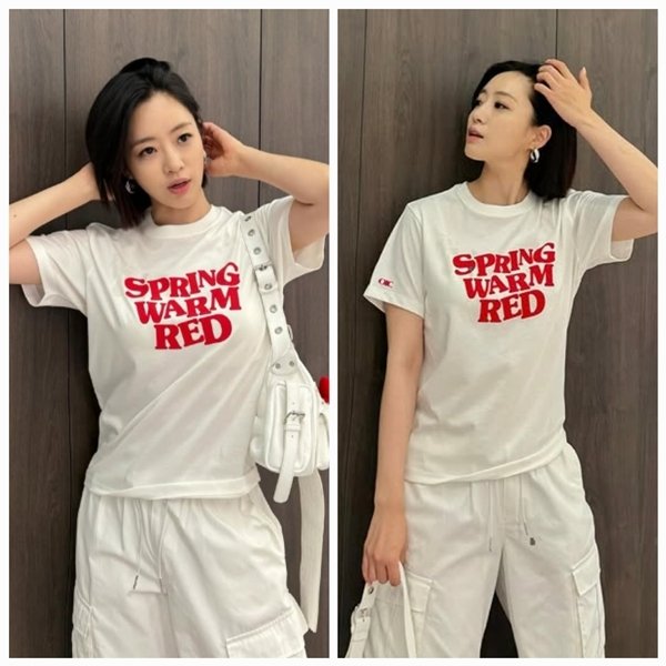 흰 티에 이 분위기 실화?…♥함은정, 단발 변신 후 도시美 폭발