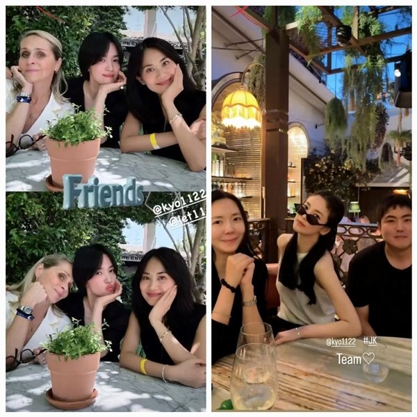 송혜교, 단발과 장발 사이…사람에 따라 변신하는 &apos;두 얼굴의 무드&apos;