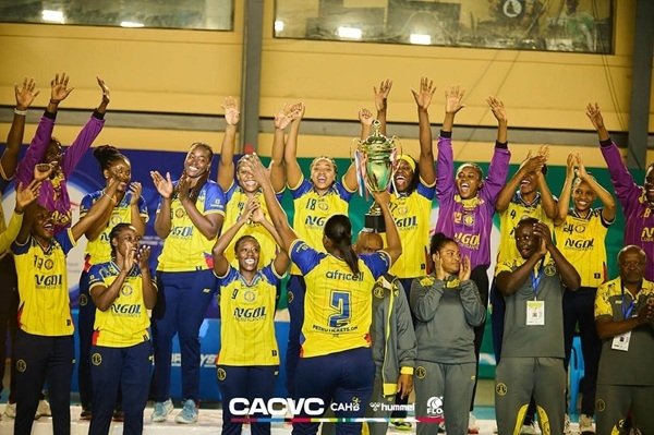 Petro Atlético Wins 12th African Women’s Handball Cup Winners’ Title