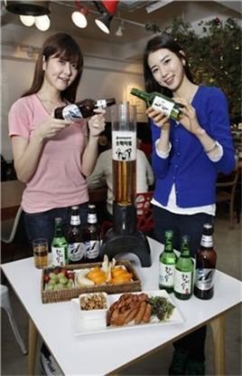 소주랑 맥주랑 이미지