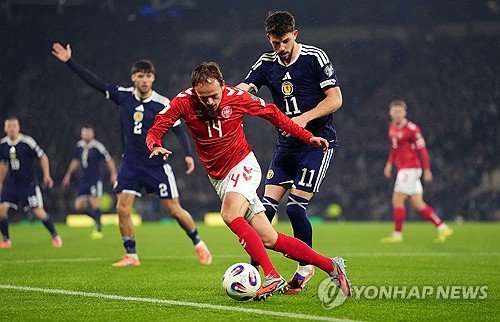 Scotland vs Denmark at Hampden Park AP photo