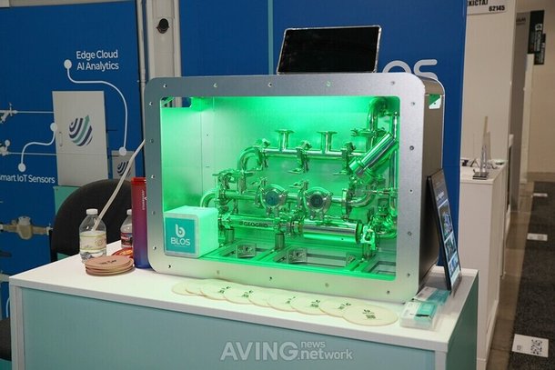 Geogrid's smart water purification system 'Blos' displayed in CES‍ 2025