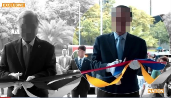 뉴질랜드 방송 '뉴스 허브'가 성범죄 혐의를 받는 한국 외교관 A씨에 대해 보도하는 장면. /Conor Whitten, Newshub