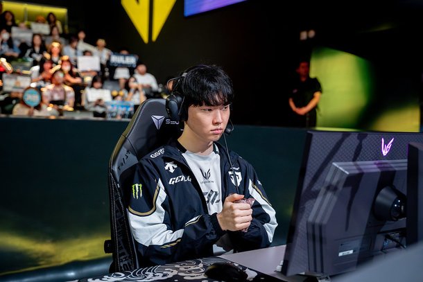 Gen.G가 승리한 직후 현장