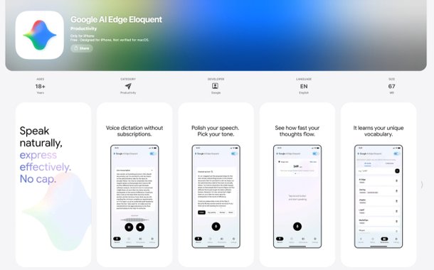 구글, 오프라인에서도 작동하는 AI 음성-택스트 변환 앱 출시