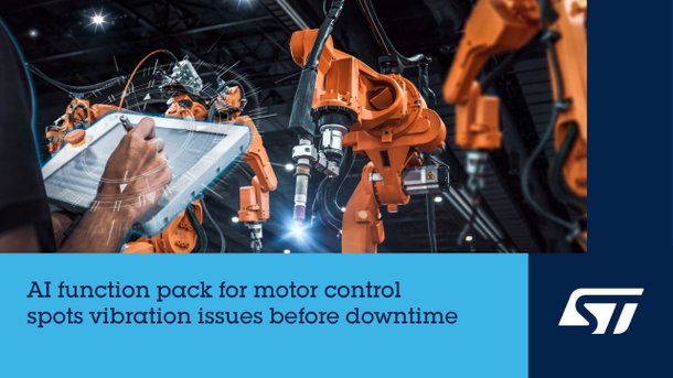 ST, 모터 제어 최적화 돕는 머신러닝 소프트웨어 팩 출시