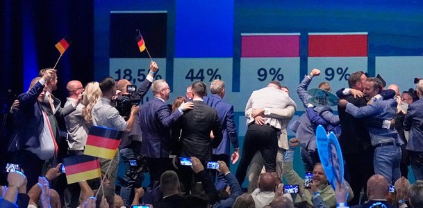 獨 극우정당 AfD 압승…'방화벽 원칙' 깨고 주정부 집권 노려