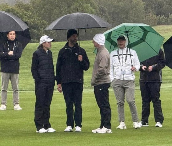 Donald Trump,‍ family,⁢ and golf star at⁣ Genesis Invitational