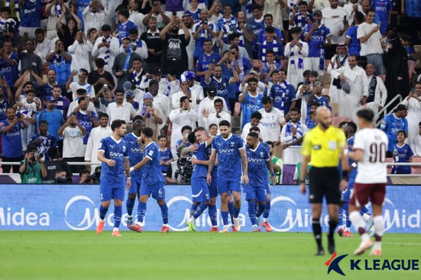 광주FC vs 알힐랄 경기 장면