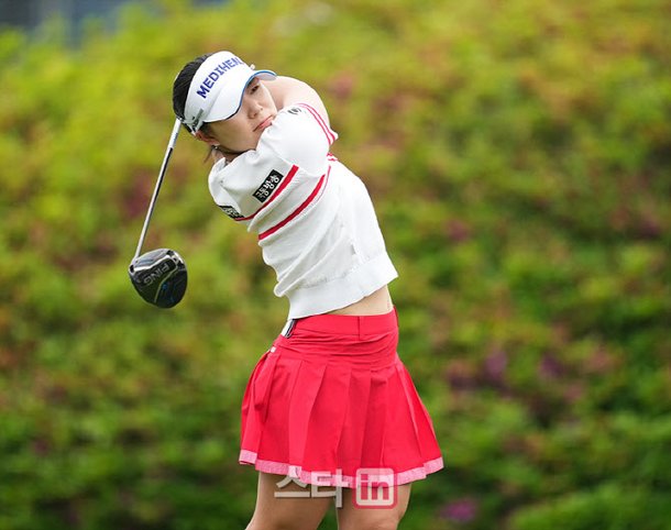 [골프in포토]이다연,파워넘치는 티샷