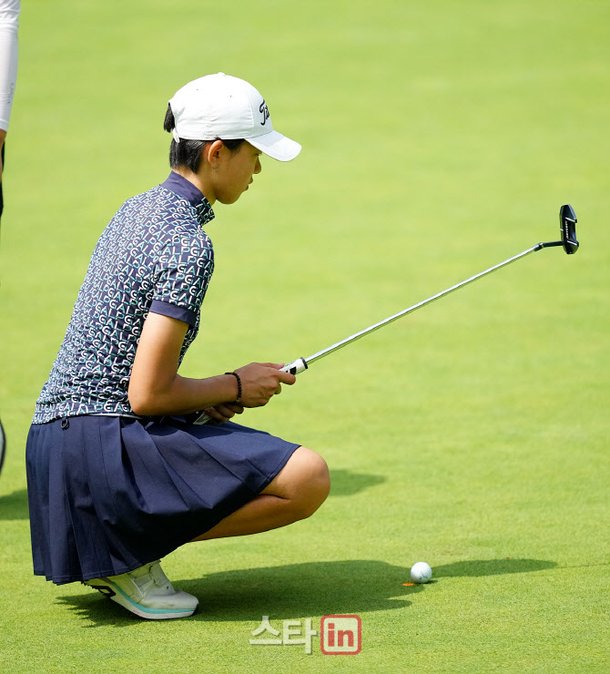 [골프in포토]문서윤,버디위한 정조준