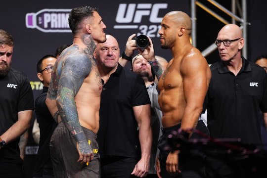 UFC 321 메인 카드 포스터