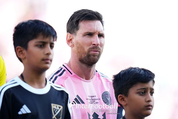 인터 마이애미와 밴쿠버 화이트캡스의 MLS컵 결승 경기 장면