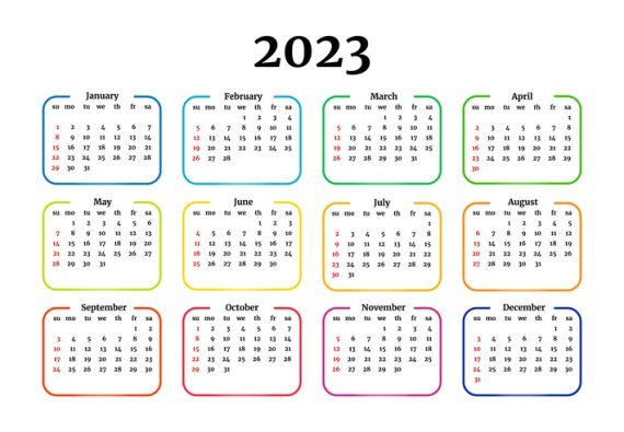 2023년 재향 군인의 날 달력