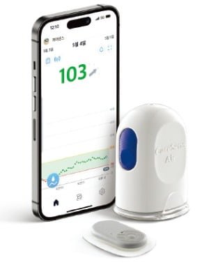국산 연속혈당측정기 나온다…5분마다 자동 측정후 앱 전송