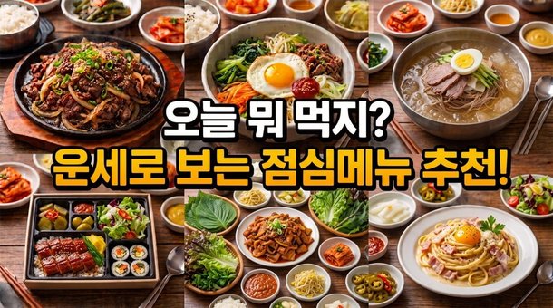 [오늘의 운세] 오늘 뭐 먹지?…9월 8일 띠별 추천 점심메뉴