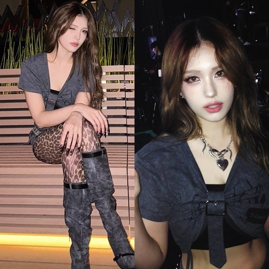 'Controversy Over Lingerie Exposure in Unmanned Booth'... Jeon So-mi Flaunts Sexy Leopard Charm