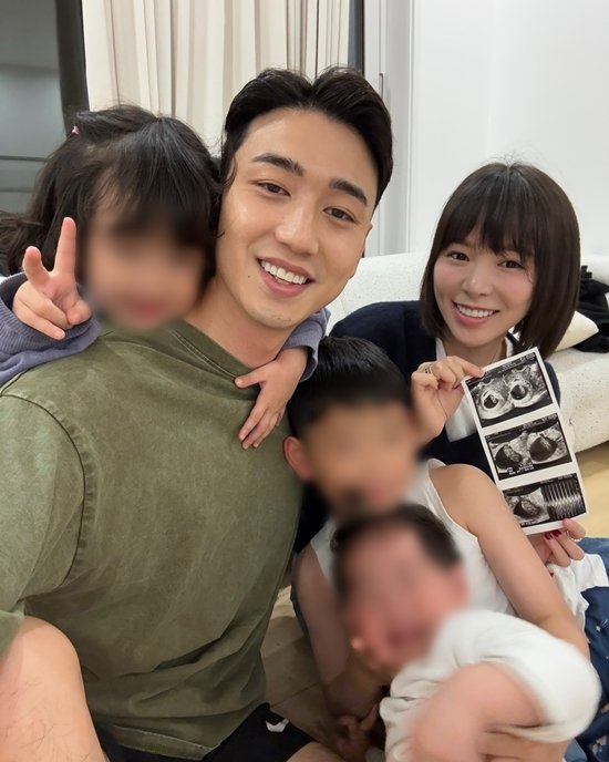 [팝업★]비글부부 하준맘, 다섯째 임신 "꿈은 이루어져…엄청난 기적"