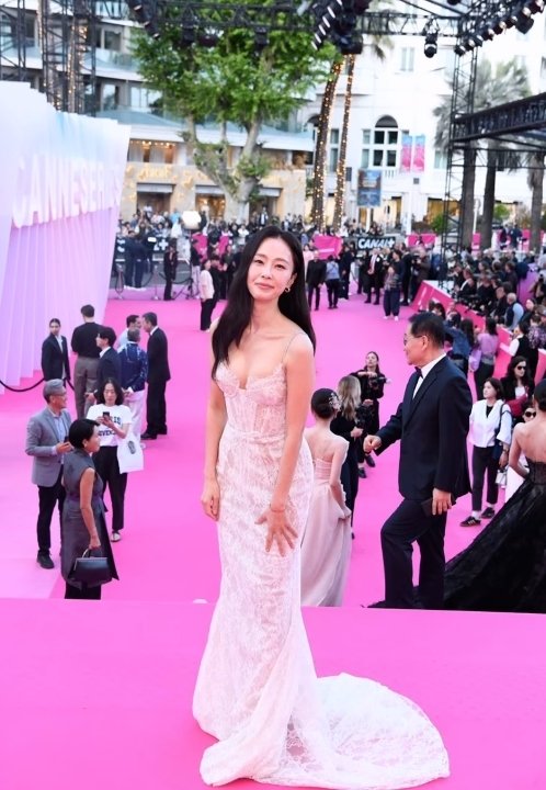 홍수현, 칸 진출…섹시 시스루 드레스 자태 꿈 같고 가슴 벅차