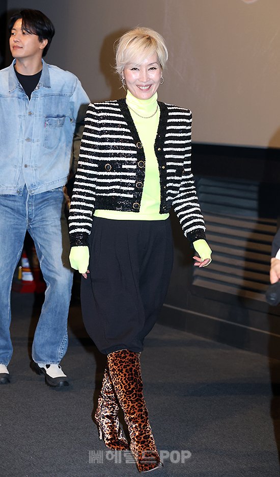 [포토]이혜영, 시선 사로잡는 호피롱부츠