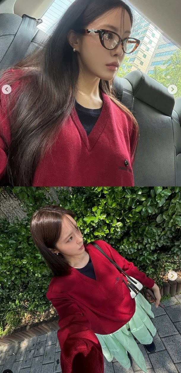 &apos;♥사모펀드 전무&apos; 효민, 또 결혼식…점점 예뻐지는 새댁