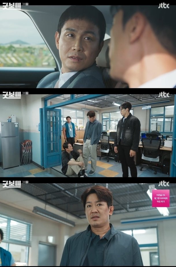 &apos;굿보이&apos; 오정세, 증거 없애고 경찰-검찰 쥐락펴락…도대체 뭐하는 새X야?