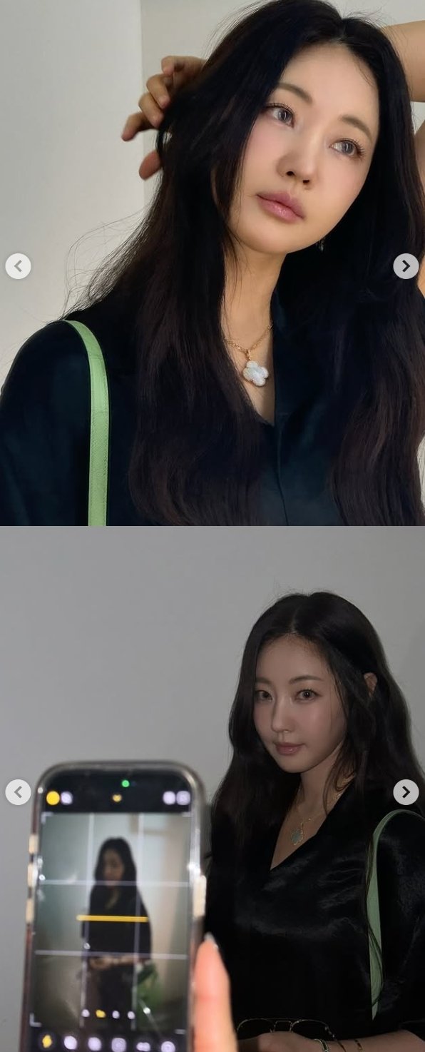 김사랑, 핑크 렌즈 끼고 오묘한 눈빛…이 미모 넘사벽