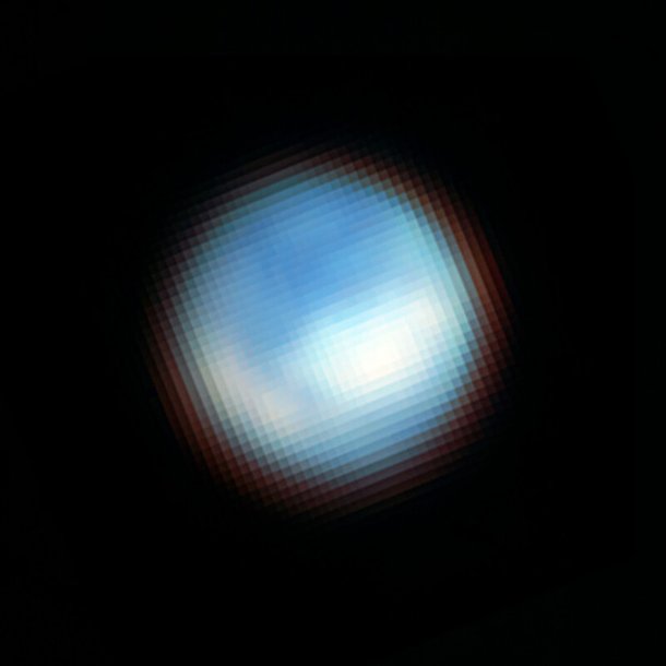 제임스웹우주망원경의 근적외선 카메라로 포착한 유로파 표면. 미 항공우주국 제공