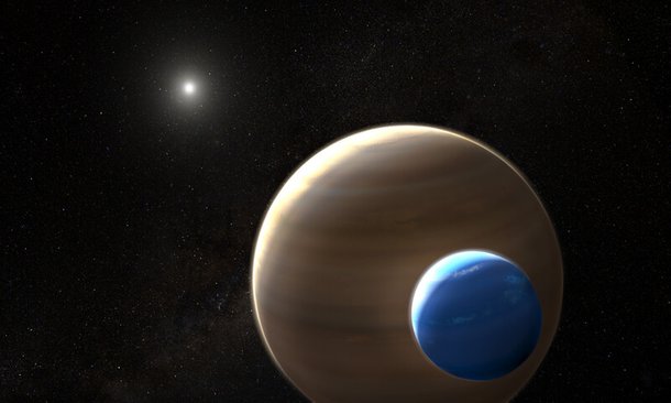 외계 행성을 공전하는 외계 위성파란색을 묘사한 그림. 과학자들이 제임스웹우주망원경을 이용해 사상 처음으로 외계 위성의 직접 관측에 나선다. 미 항공우주국 제공