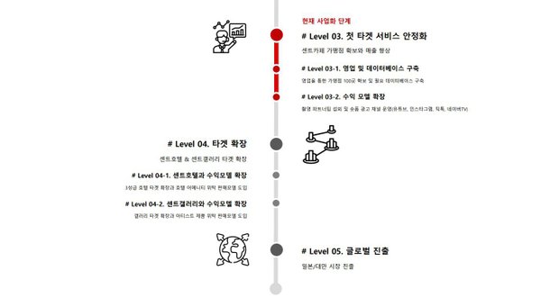 파나띠꼬는 사업화 청사진 중 서비스 안정화 단계에 이르렀다고 봤다. / 출처=파나띠꼬