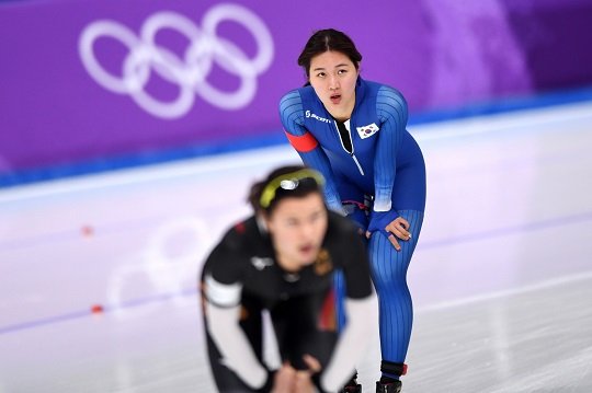 올림픽 금메달을 획득한 정상급 쇼트트랙 선수였던 그는 스피드스케이트로 전향하는 도전을 택하기도 했다. 사진=평창동계올림픽 사진공동취재단