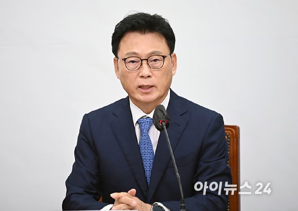 [포토]발언하는 박광온 원내대표
