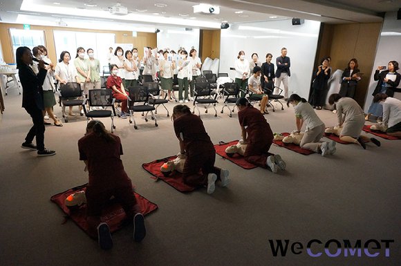 헬스케어 스타트업 위코멧, 가톨릭대 은평성모병원과 CPR 콘테스트 마쳐