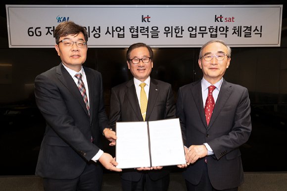 KT-KT샛-KAI, 6G 위성 사업 맞손