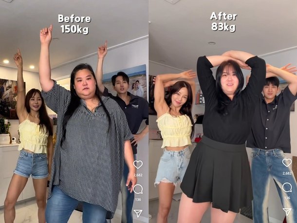 미나, 9개월 만에 67kg 감량한 시누이 수지 영상 공개 불가능은 없다